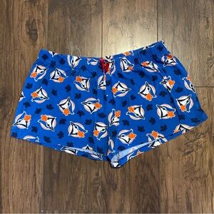 Toronto Blue Jays MLB booty shorts pajama bottoms Large baseball genuine merch